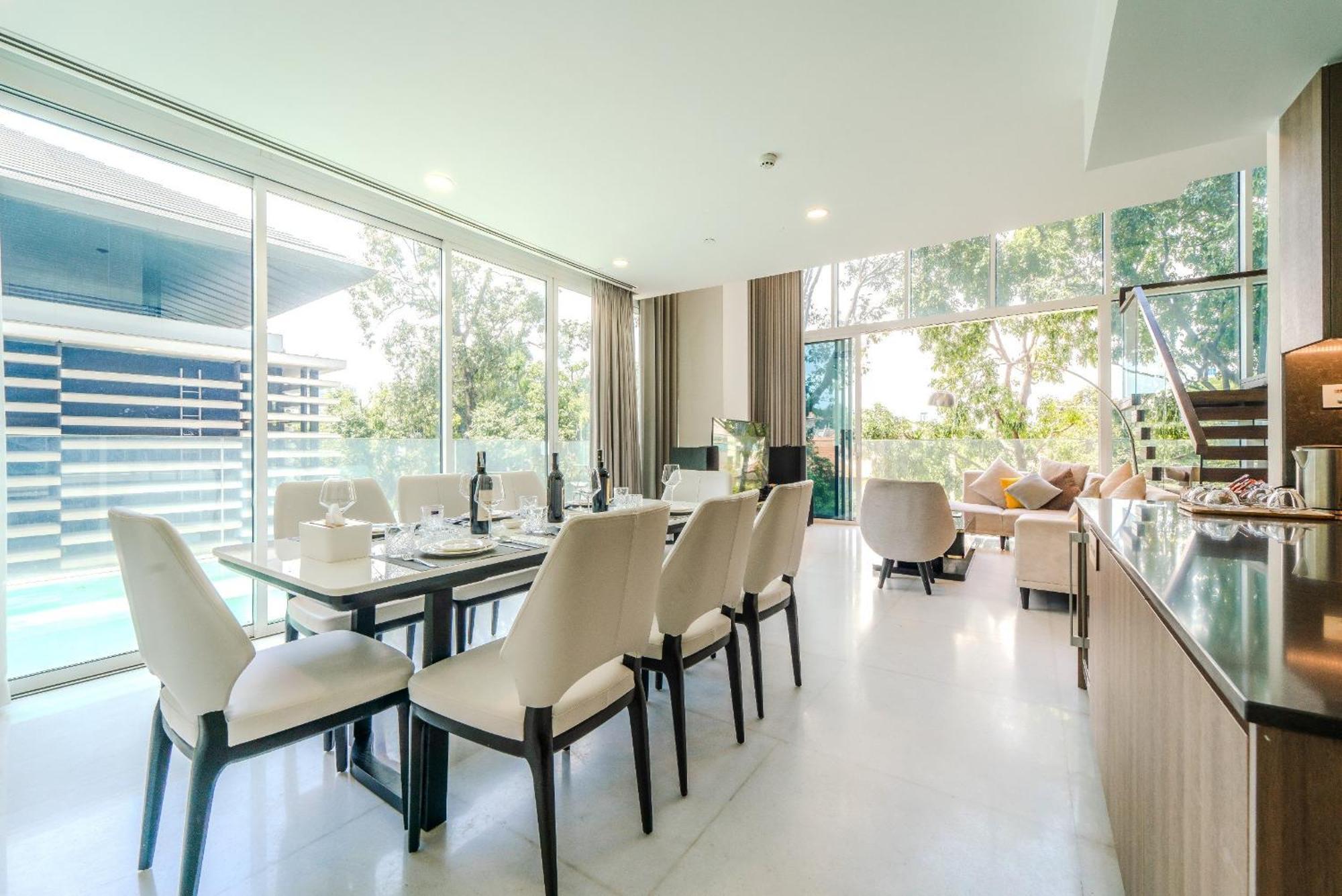 Serenity Saigon Sky Villas - Free One Way Airport Shuttle 호치민 외부 사진