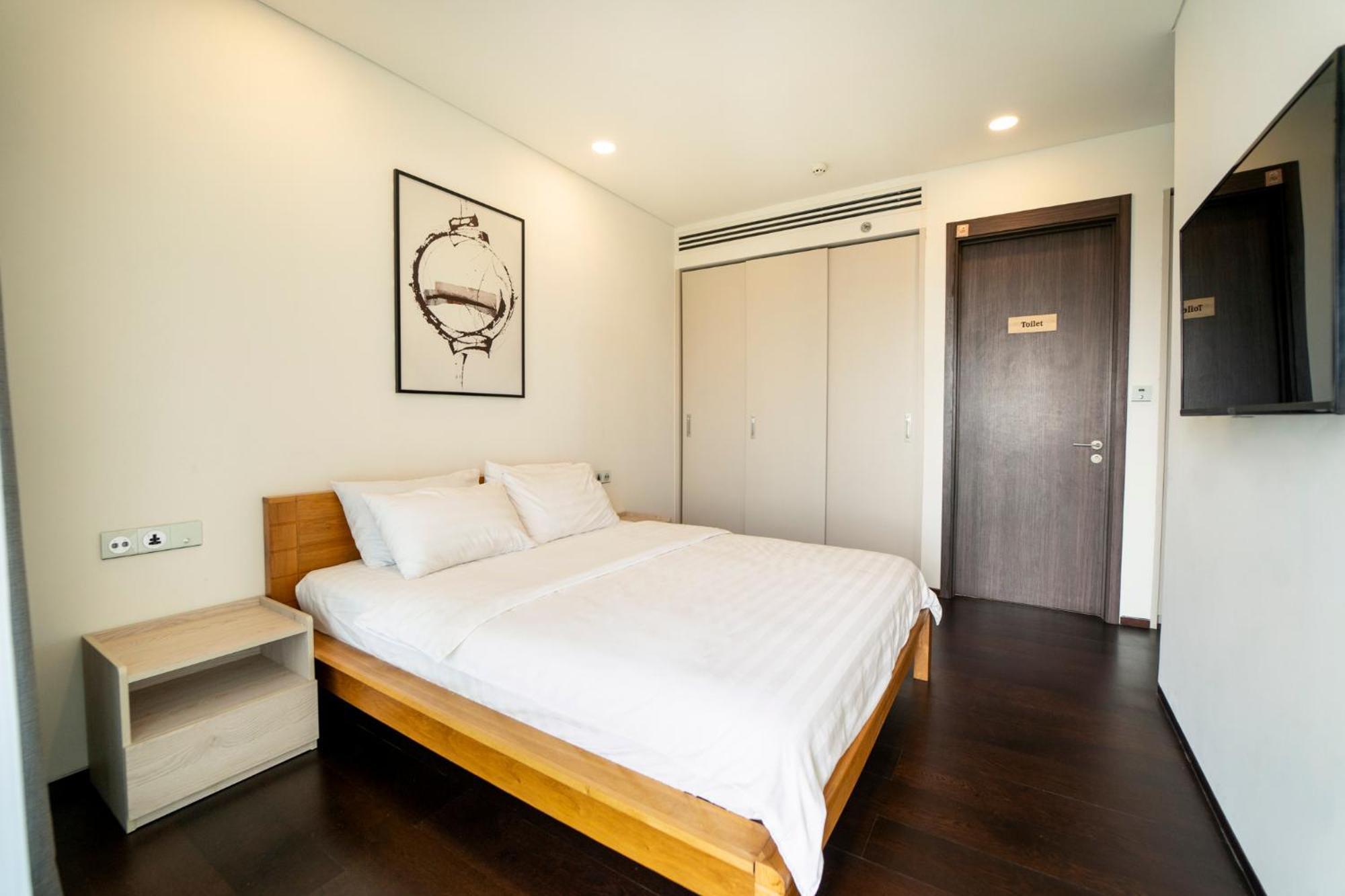 Serenity Saigon Sky Villas - Free One Way Airport Shuttle 호치민 외부 사진