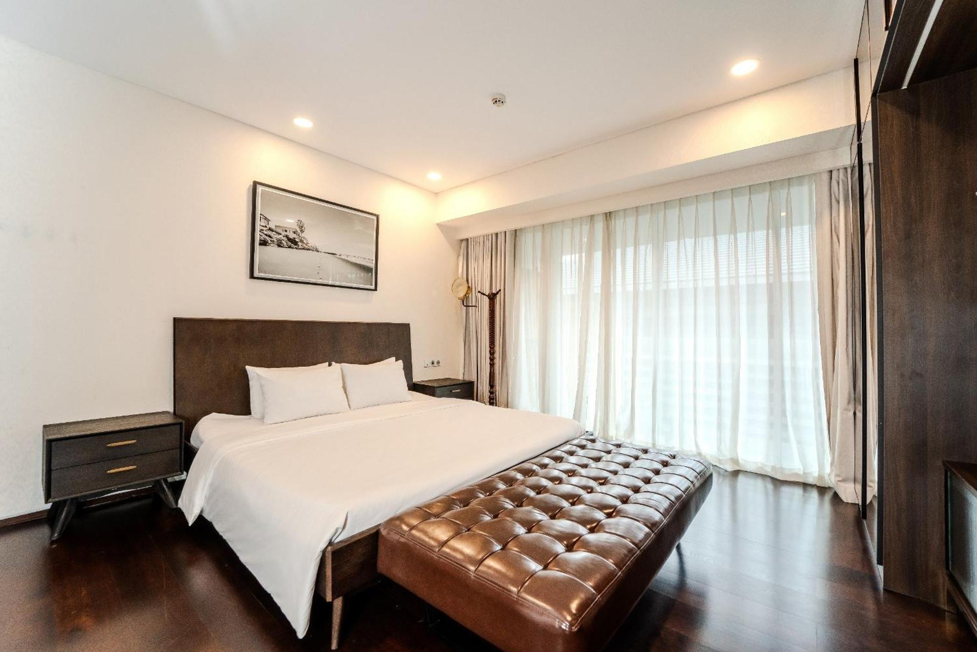 Serenity Saigon Sky Villas - Free One Way Airport Shuttle 호치민 외부 사진